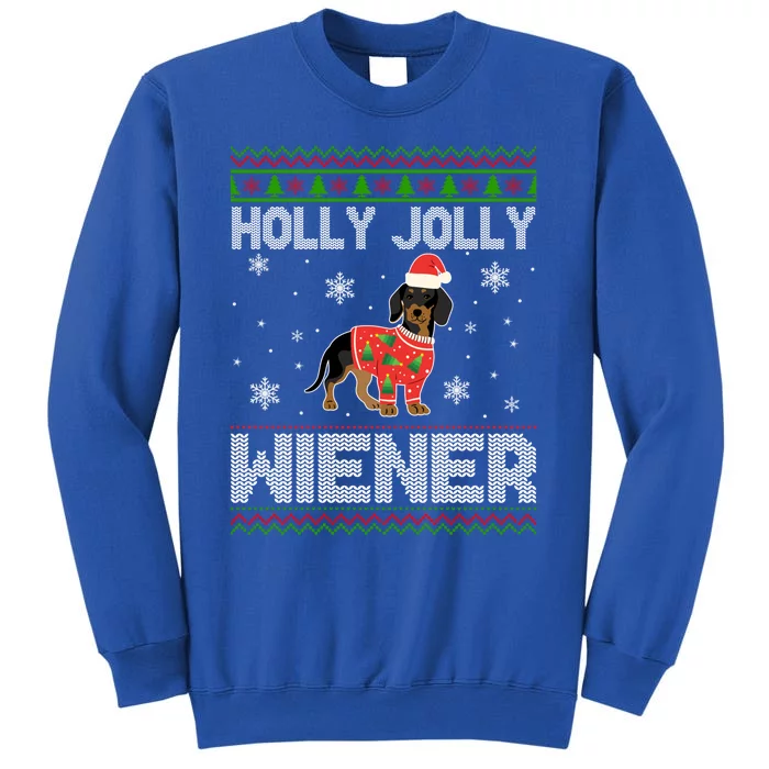 Weenie Wiener Dog Doxie Design Dackel Christmas Dachshund Gift Tall Sweatshirt