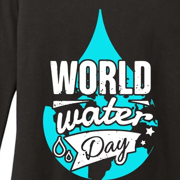 World Water Day Womens CVC Long Sleeve Shirt