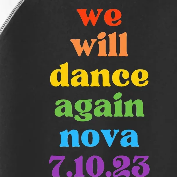 We Will Dance Again Festival 7.10.23 Am Israel Chai Toddler Fine Jersey T-Shirt