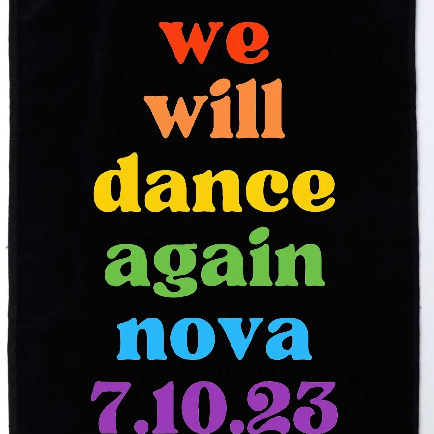 We Will Dance Again Festival 7.10.23 Am Israel Chai Platinum Collection Golf Towel