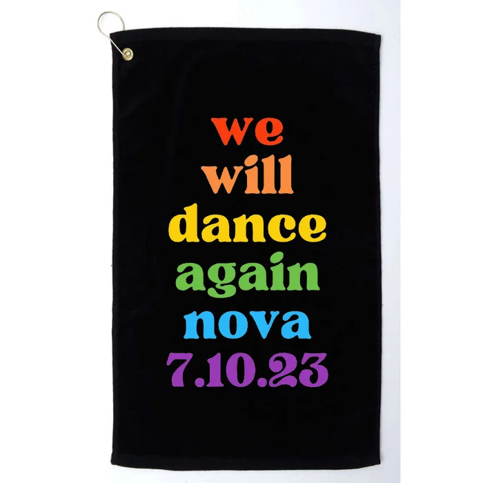 We Will Dance Again Festival 7.10.23 Am Israel Chai Platinum Collection Golf Towel