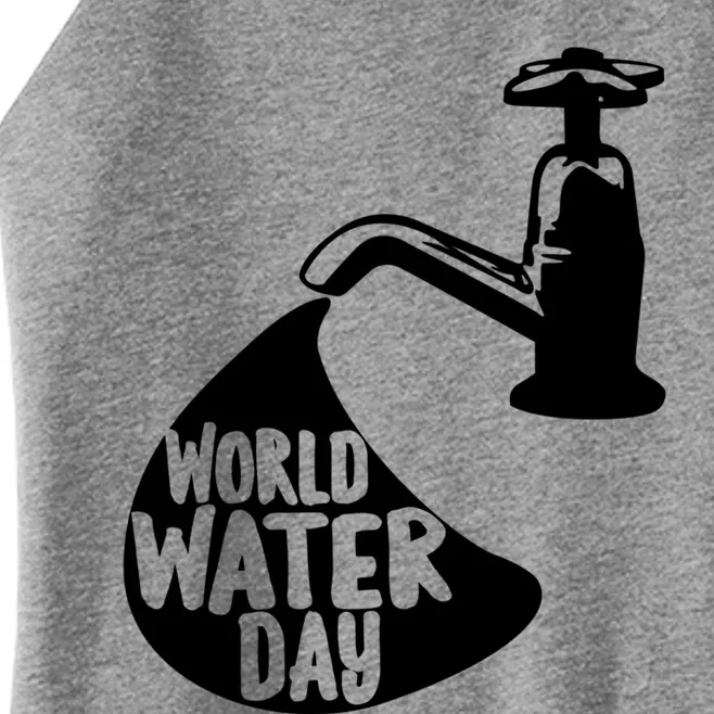 World Water Day Conservation Earth Day Environt Recycle Gift Women’s Perfect Tri Rocker Tank