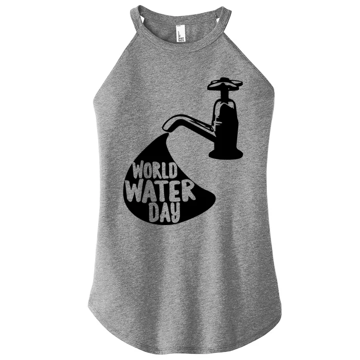 World Water Day Conservation Earth Day Environt Recycle Gift Women’s Perfect Tri Rocker Tank