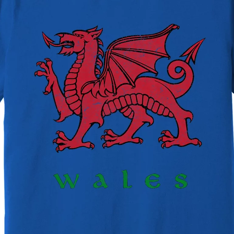 Wales Welsh Dragon Premium T-Shirt