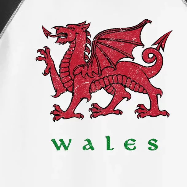 Wales Welsh Dragon Toddler Fine Jersey T-Shirt