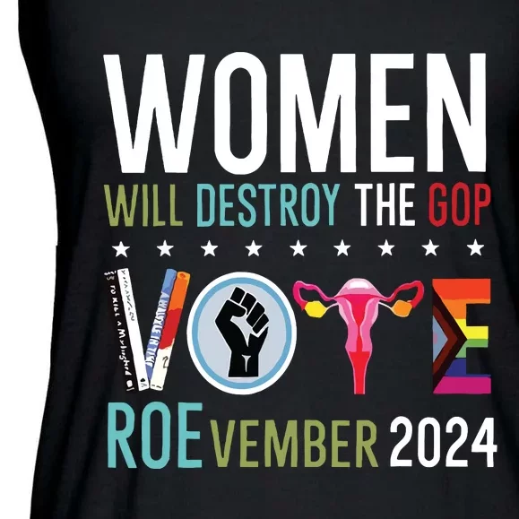 Women Will Destroy The Gop Ladies Essential Flowy Tank