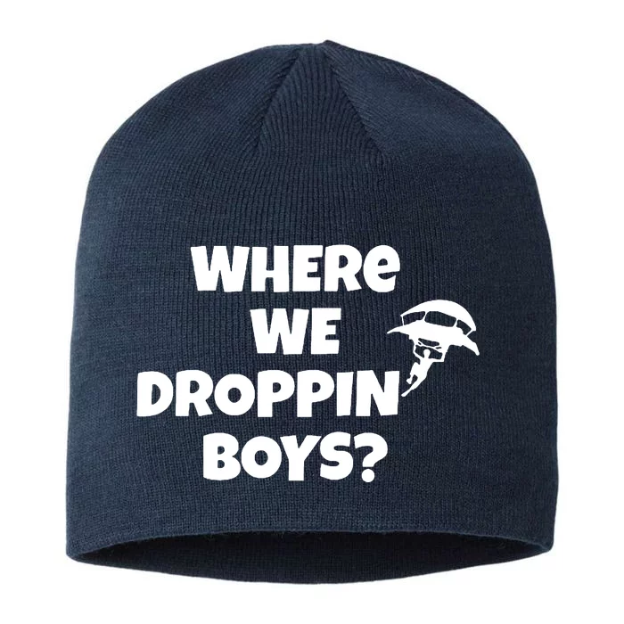 Where We Dropping Boys 8 1/2in Sustainable Knit Beanie