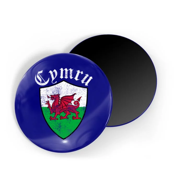 Wales Wrexham Emblem Retro Wrexham Magnet