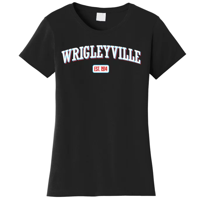 Wrigleyville Wrigleyville Est. 1914 Women's T-Shirt