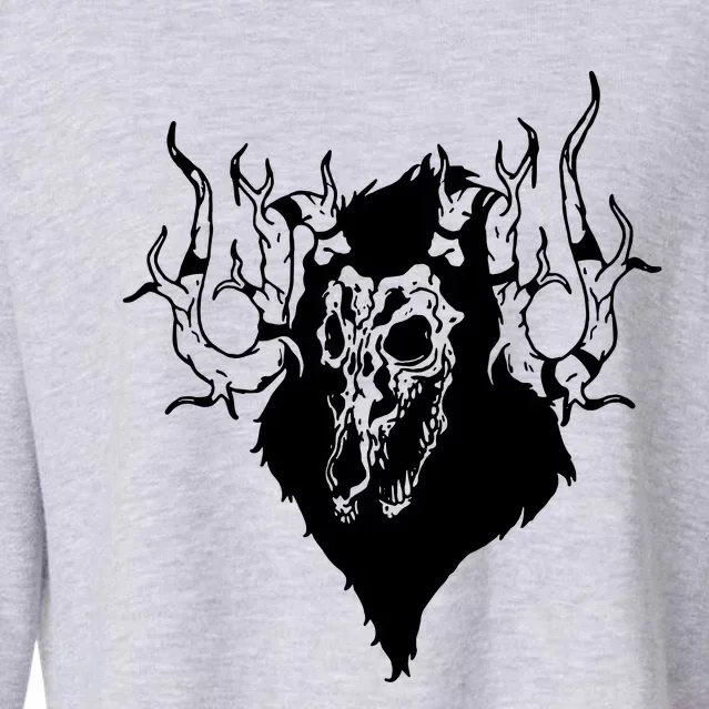 Wendigo Cropped Pullover Crew