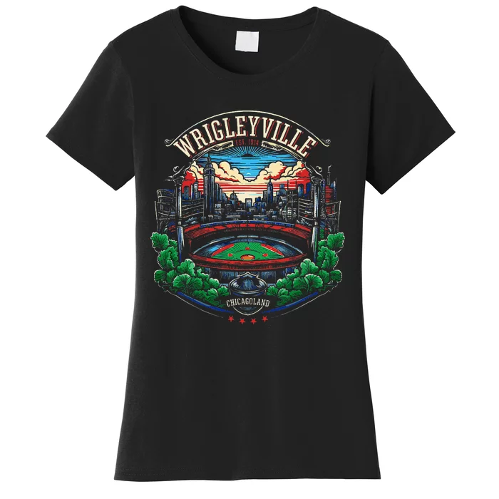 Wrigleyville Wrigleyville Est. 1914 Women's T-Shirt