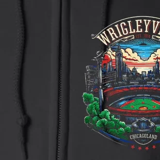 Wrigleyville Wrigleyville Est. 1914 Full Zip Hoodie