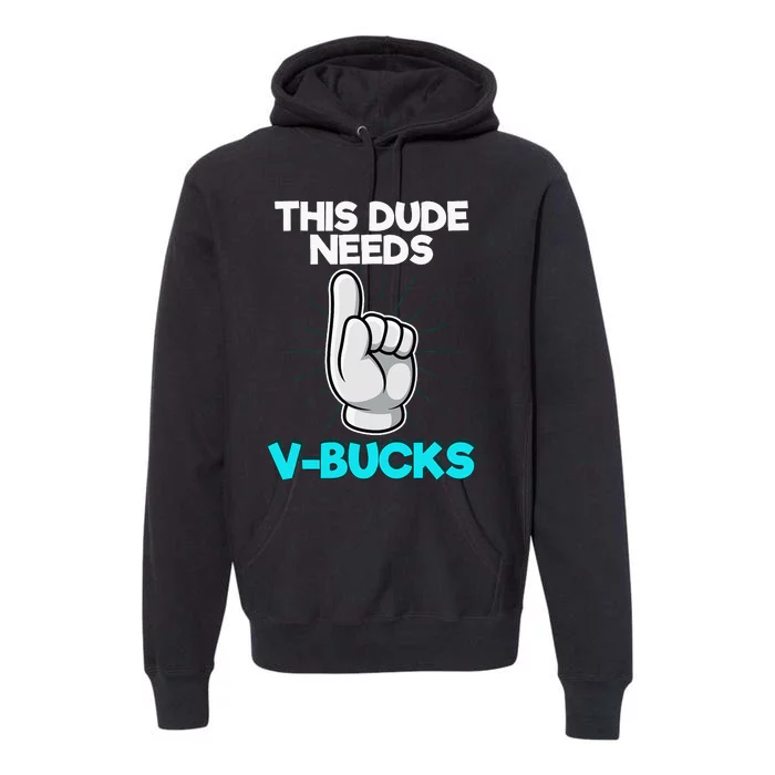 Will Work For Bucks Premium Hoodie