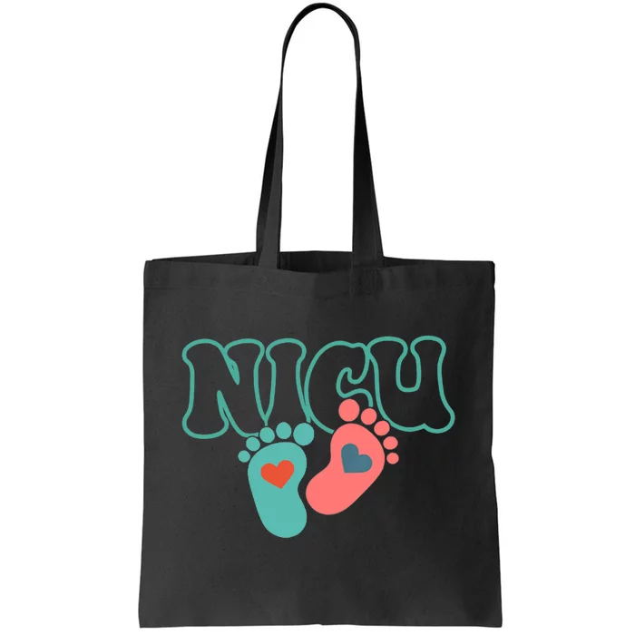 Will Work For Snuggles Nicu Nurse 2 Side Tote Bag