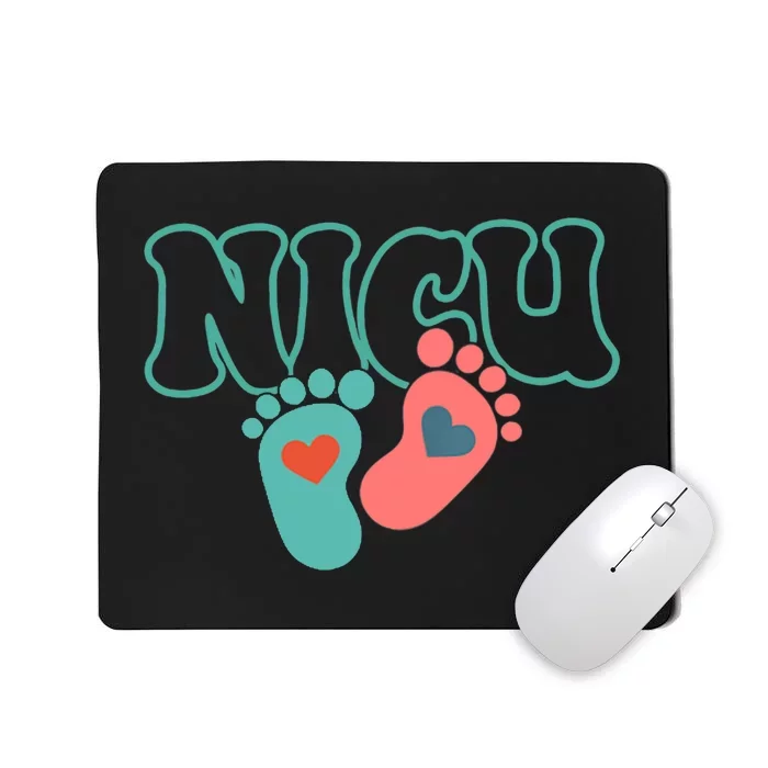 Will Work For Snuggles Nicu Nurse 2 Side Mousepad