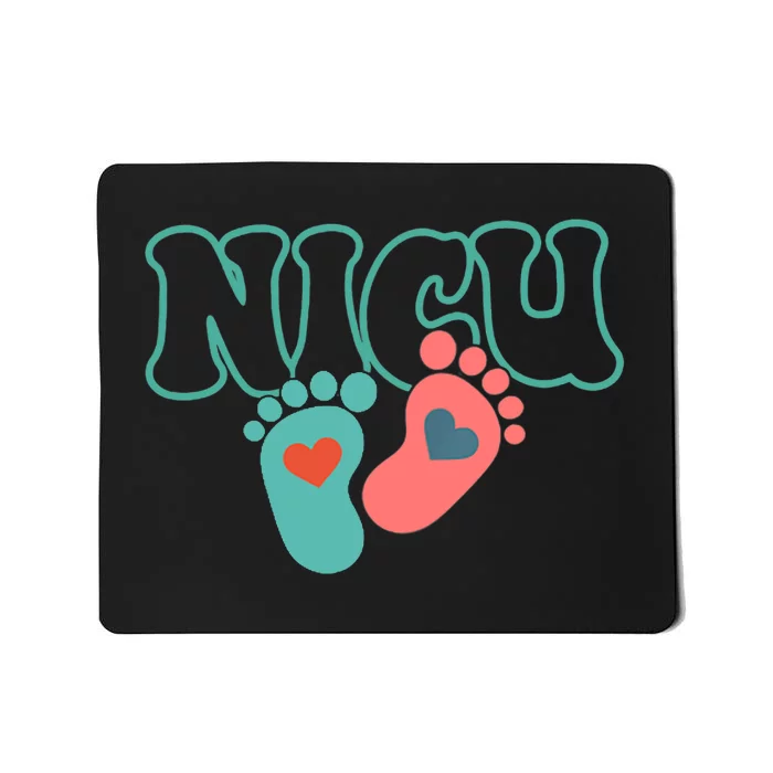 Will Work For Snuggles Nicu Nurse 2 Side Mousepad