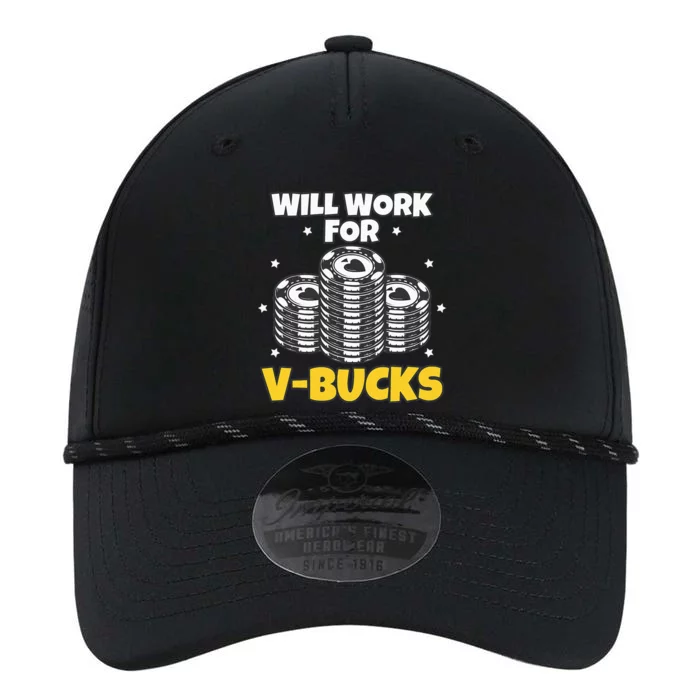 Will Work For Bucks V Gaming Gifts For RPG Gamers Performance The Dyno Cap