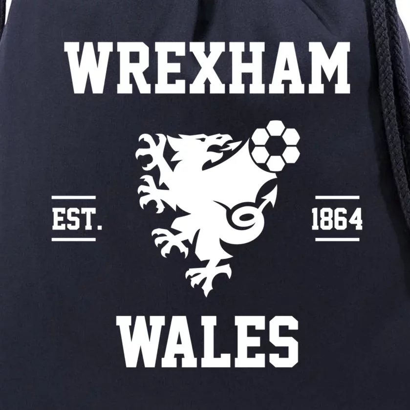 Wrexham Wales Football Gift Drawstring Bag