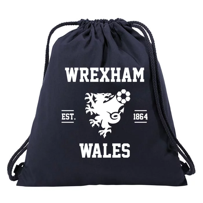 Wrexham Wales Football Gift Drawstring Bag