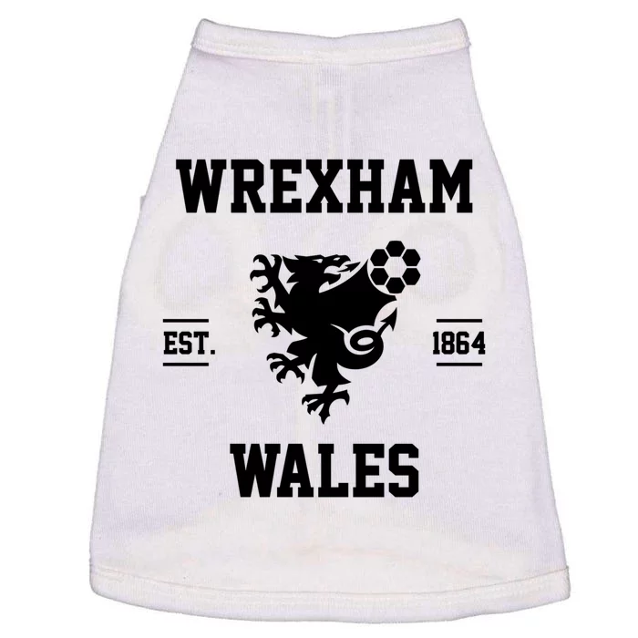 Wrexham Wales Football Gift Doggie Tank