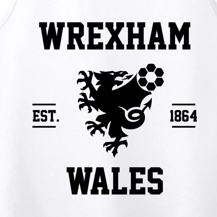 Wrexham Wales Football Gift Performance Tank