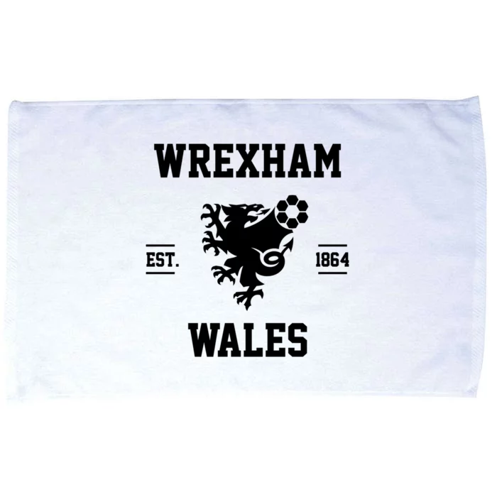 Wrexham Wales Football Gift Microfiber Hand Towel