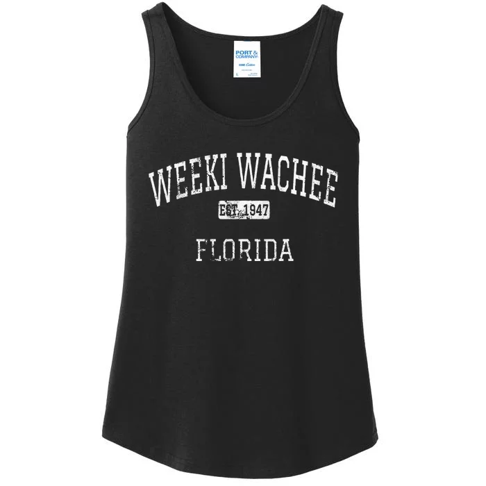 Weeki Wachee Florida Fl Vintage Ladies Essential Tank