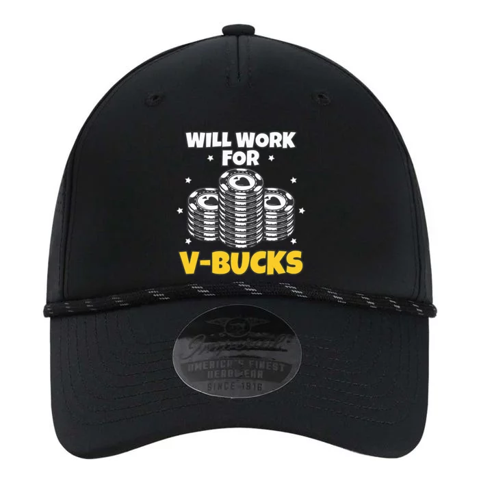 Will Work For Bucks V Gaming Gifts For Rpg Gamers Performance The Dyno Cap