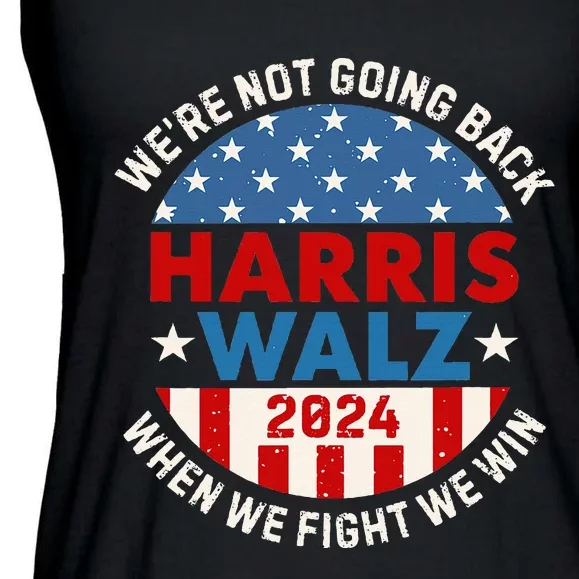 When We Fight We Win We Are Not Going Back Ladies Essential Flowy Tank