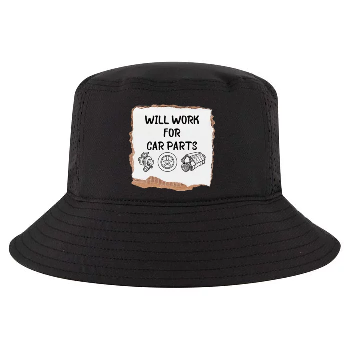 Will work for car parts car enthusiast muscle car Cool Comfort Performance Bucket Hat