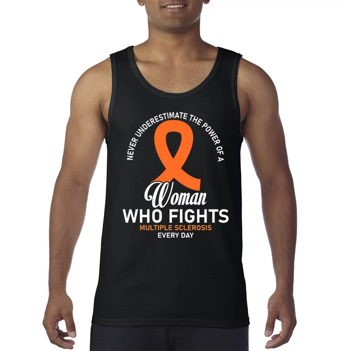 Women Who Fight Multiple Sclerosis Awareness Tank Top