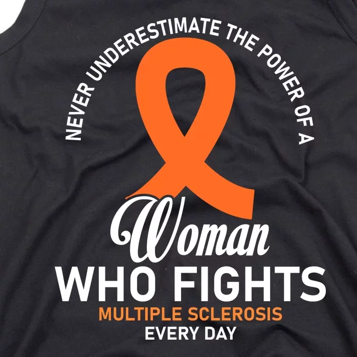 Women Who Fight Multiple Sclerosis Awareness Tank Top