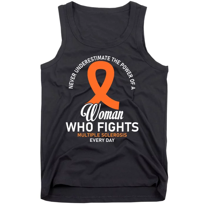 Women Who Fight Multiple Sclerosis Awareness Tank Top