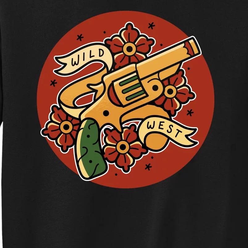 Wild West Floral Gun Sweatshirt