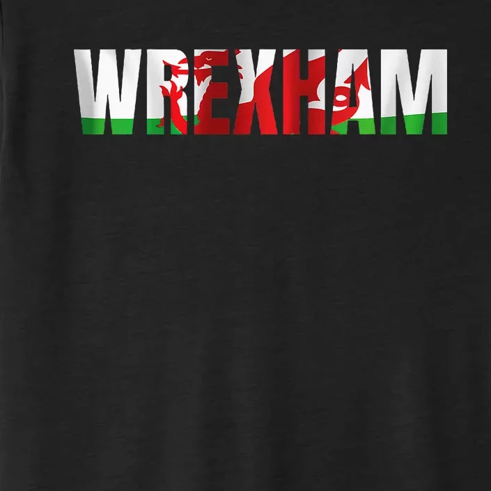 Wrexham Wales Flag Welsh Dragon Apparel Merchandise ChromaSoft Performance T-Shirt