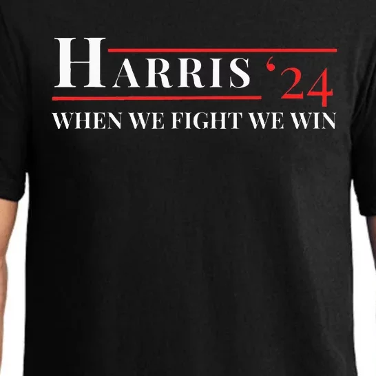 When We Fight We Win Harris 24 Pajama Set