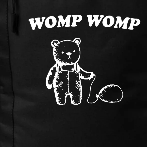 Womp Womp Funny Quote Cartoon Bear Daily Commute Backpack