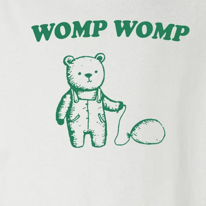 Womp Womp Funny Meme Bear Toddler Long Sleeve Shirt