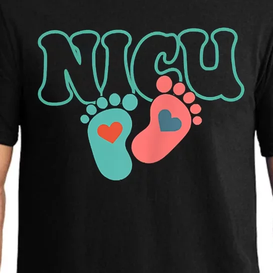 Will Work For Snuggles Nicu Nurse Pajama Set