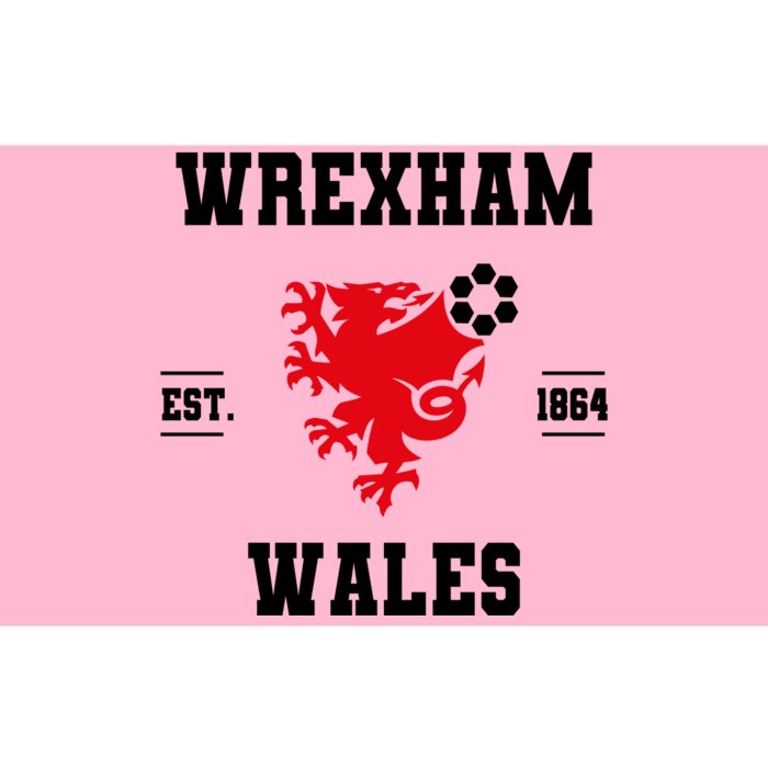 Wrexham Wales Football Gift Bumper Sticker