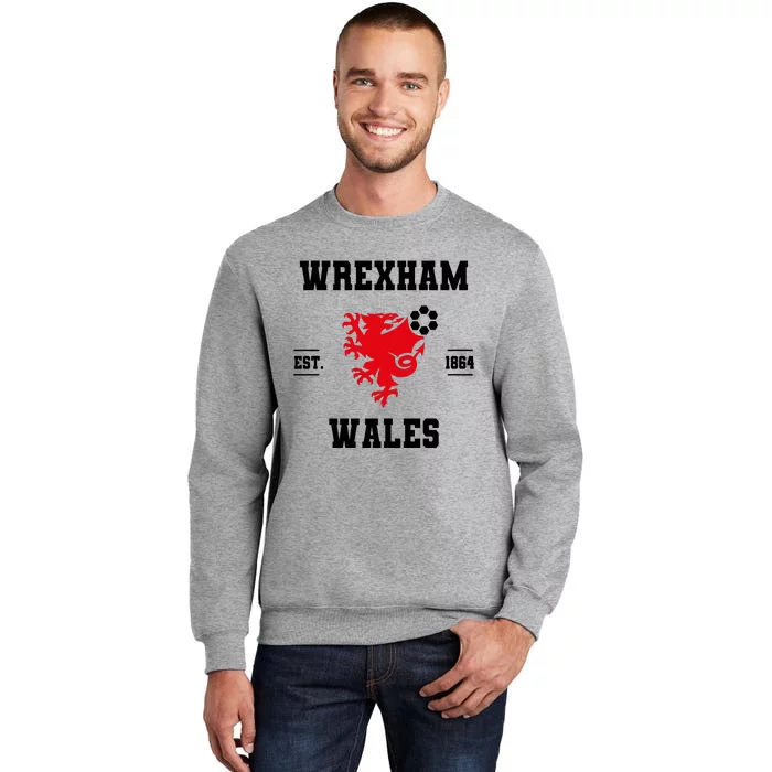 Wrexham Wales Football Gift Tall Sweatshirt