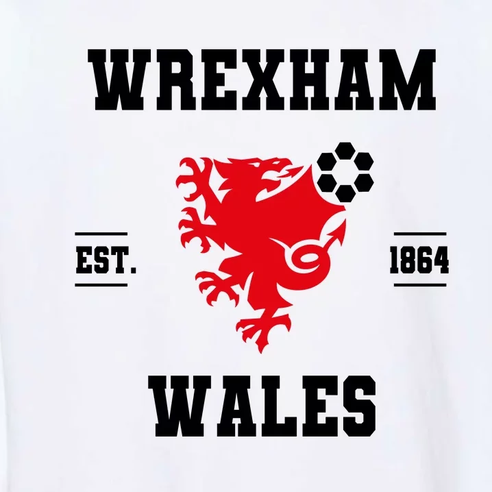 Wrexham Wales Football Gift Garment-Dyed Sweatshirt