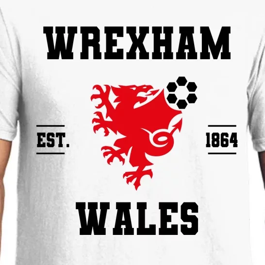 Wrexham Wales Football Gift Pajama Set