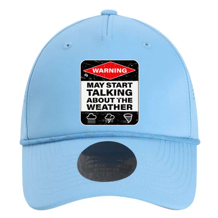 Weather Warning Funny Raining Storms Meteorology Performance The Dyno Cap