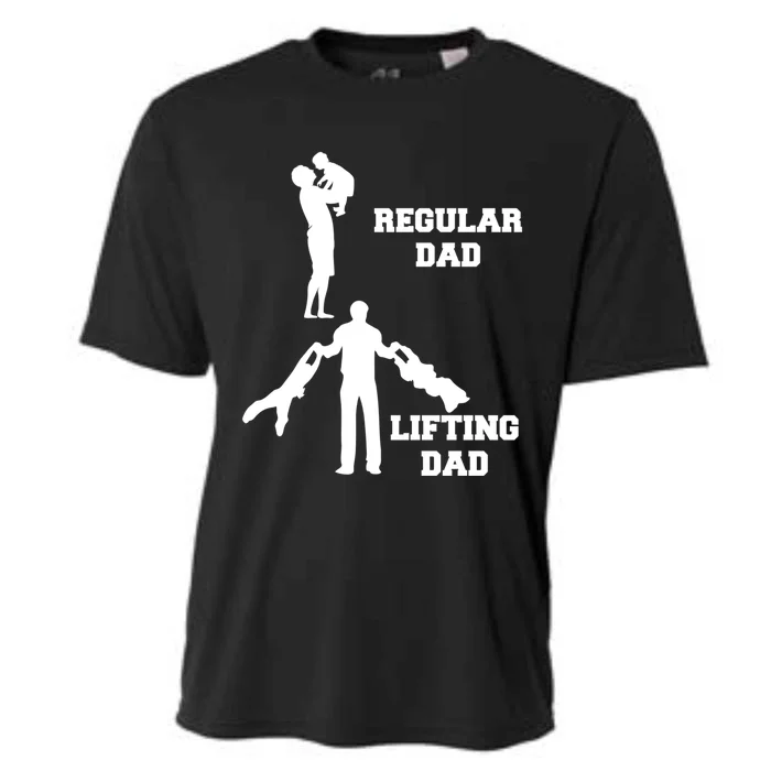 Weightlifting Workout FatherS Day Lifting Dad Gift Cooling Performance Crew T-Shirt