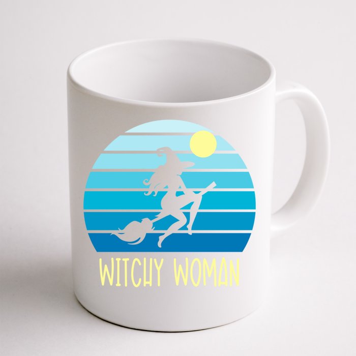 Witch Witchy Funny Gift Front & Back Coffee Mug