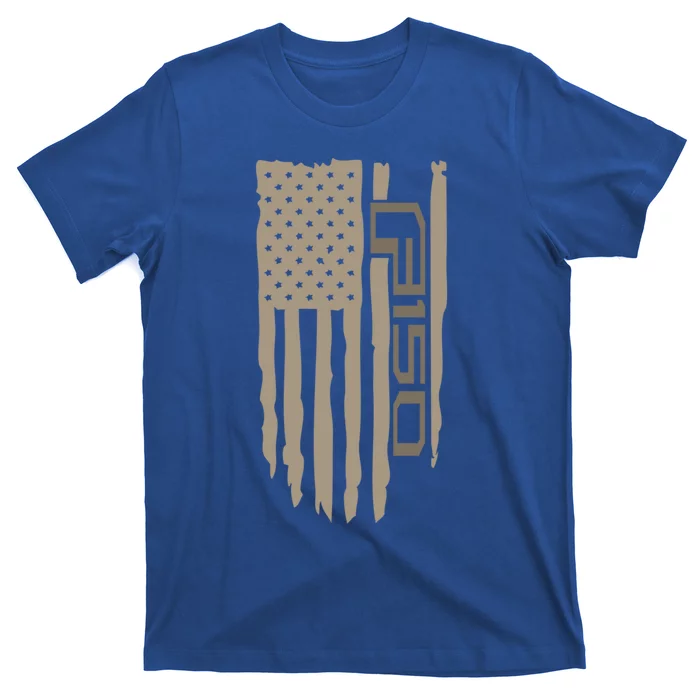 Wandering Wheels F150 American Flag Gift T-Shirt