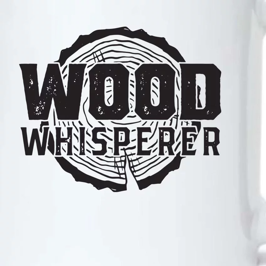 Wood Whisperer Funny Woodworking Black Color Changing Mug