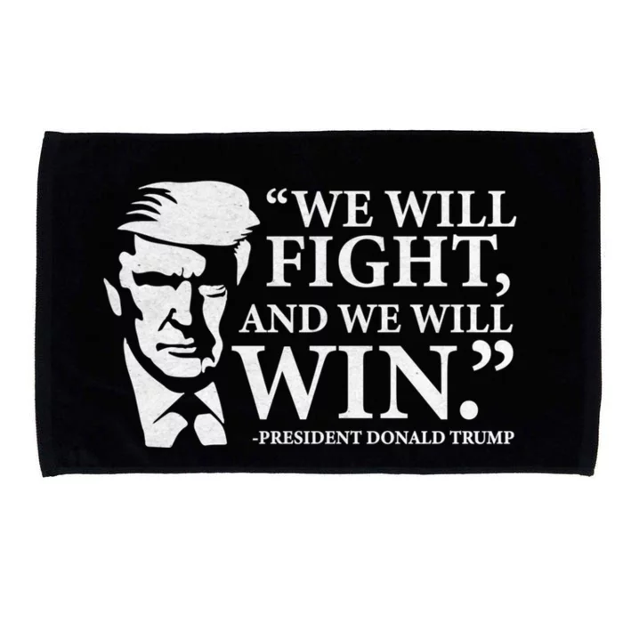 We Will Fight And We Will Win Microfiber Hand Towel