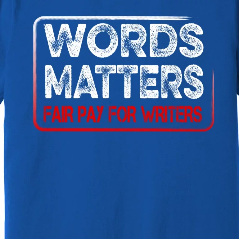 WGA Writers Guild Of America On Strike Anti AI Chatbots Premium T-Shirt